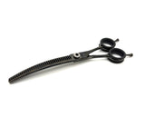 Akira Curved Chunker 7.25" Dog Grooming Scissors - Right Handed