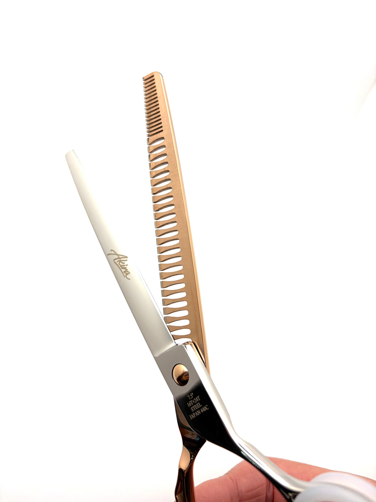 Akira Dual Chunker/Thinner Dog Grooming Scissors 7.5" - Right Handed - Yorkshire Sharpening