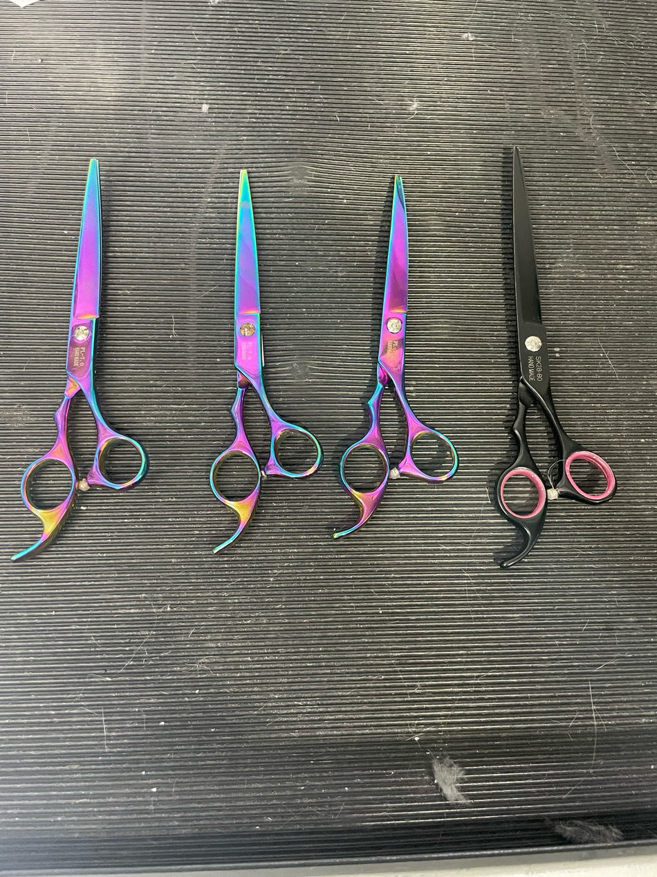 Sharpening of Dog Grooming Scissor