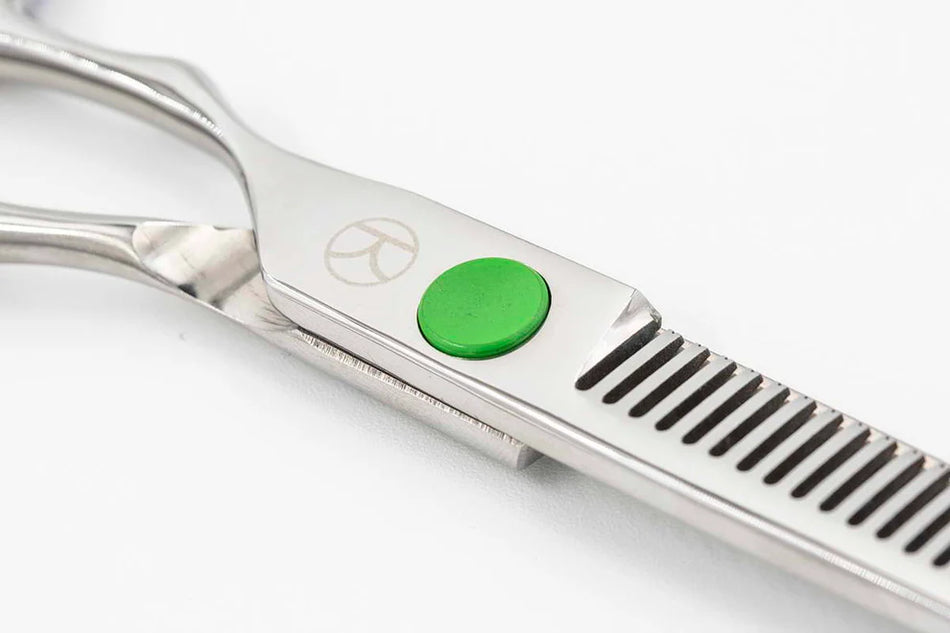 Kanpeki Green Dot 7" 40T Thinning Scissor - LEFT HAND