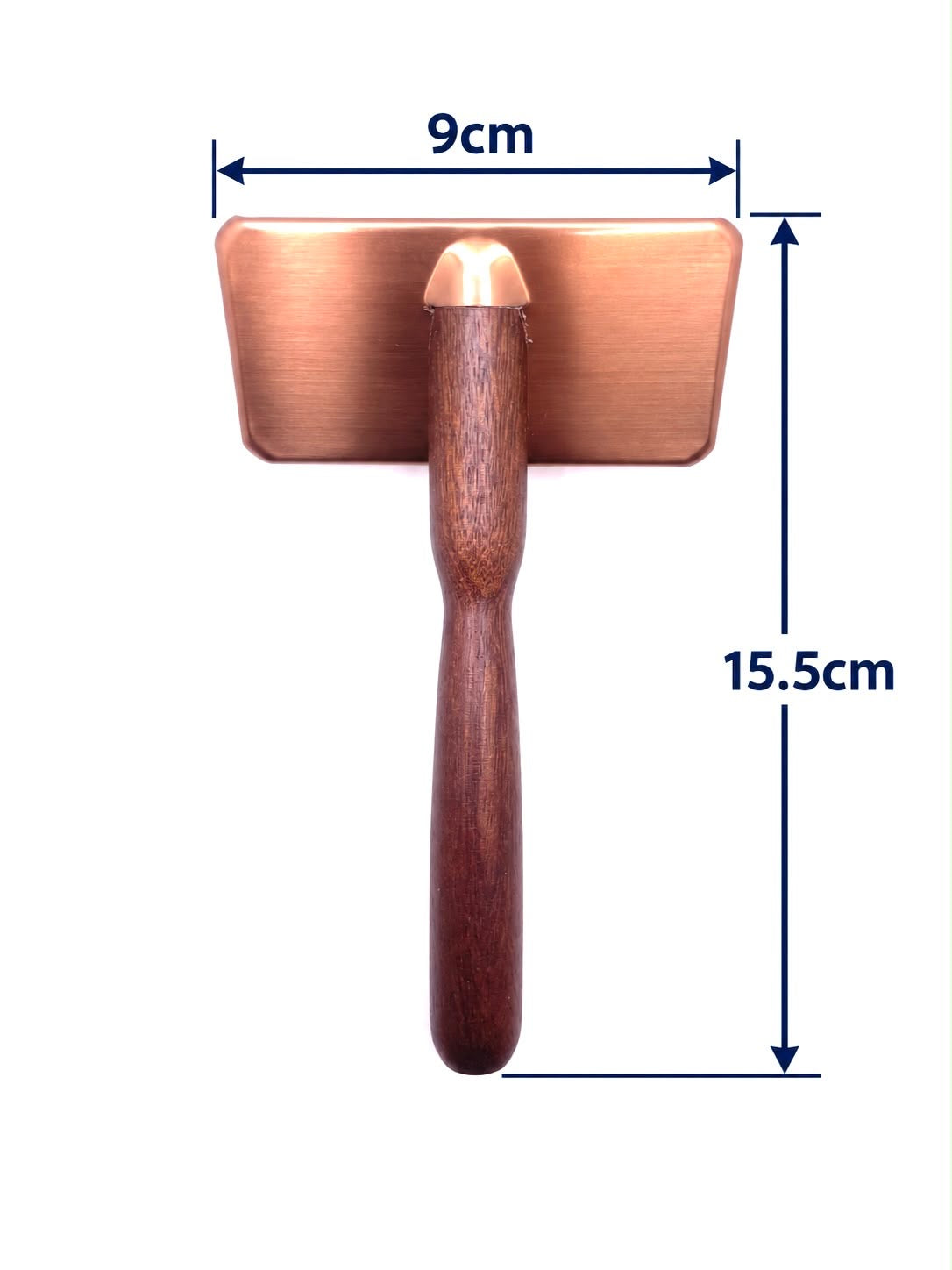 Akira Copper Collection Small Slicker Brush grooming brush