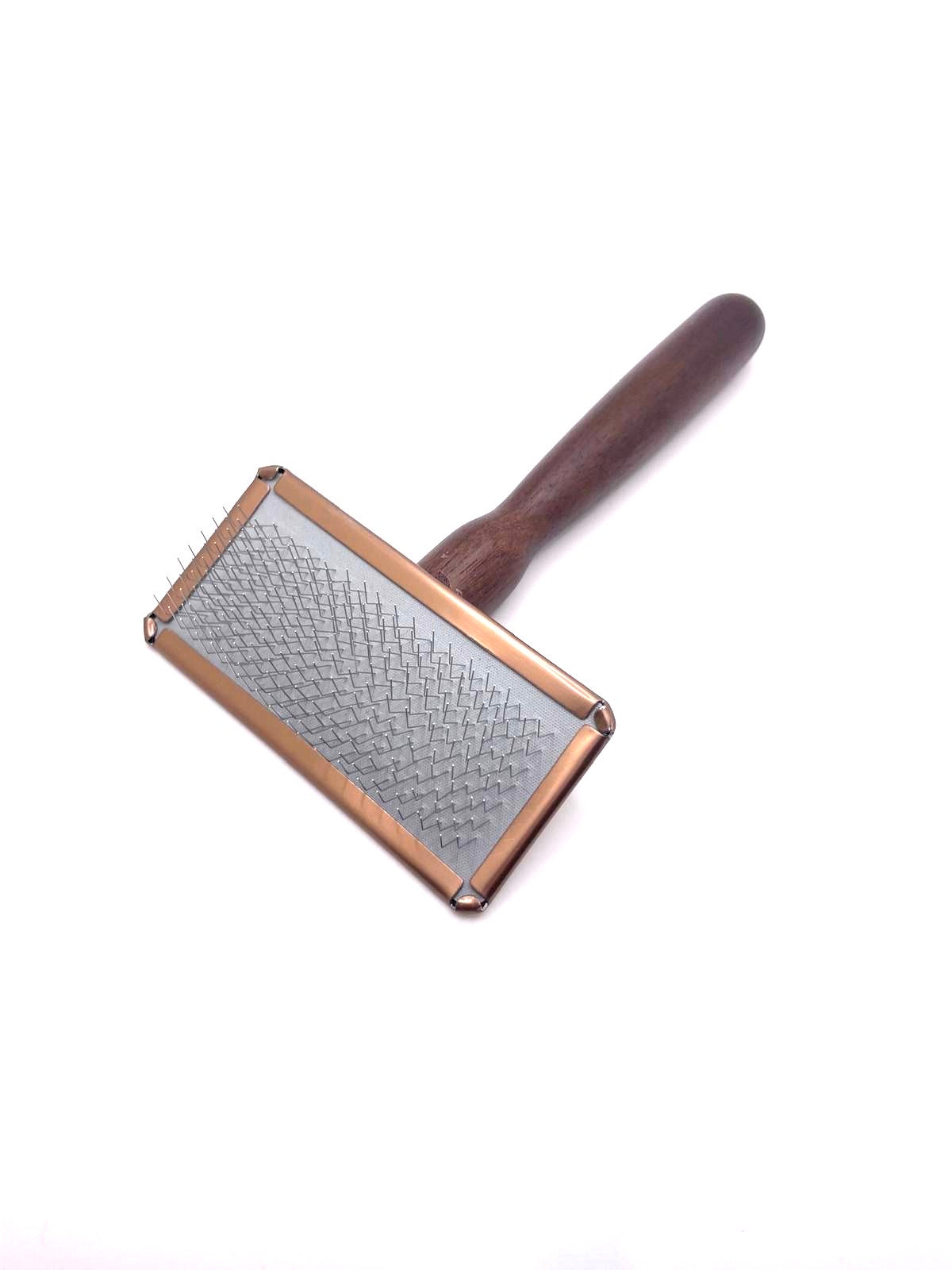 Akira Copper Collection Small Slicker Brush for dog grooming