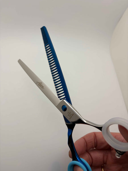 Akira Dual Chunker/Thinner Dog Grooming Scissors 7.5" - Right Handed