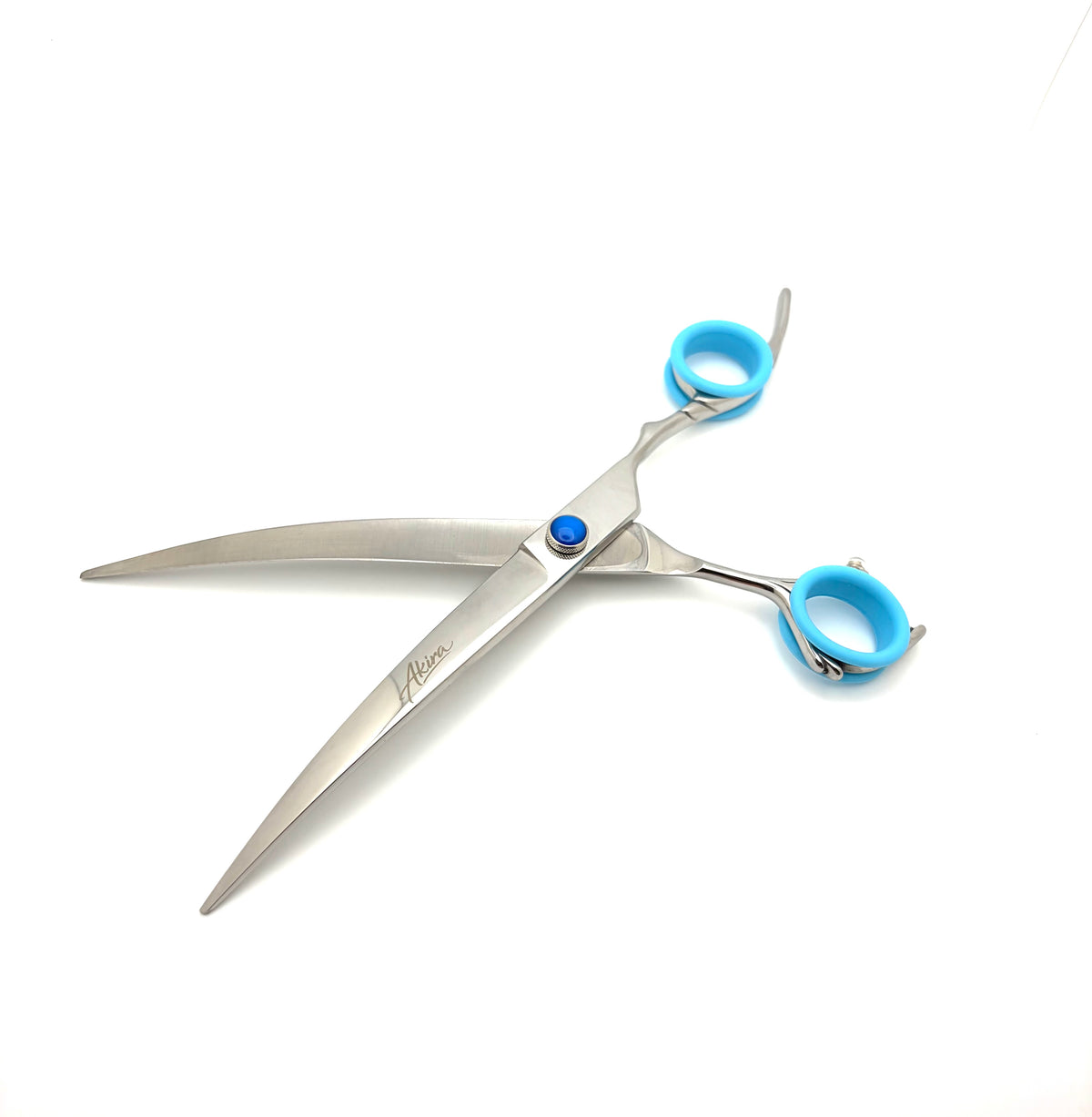Akira Swift Curved Dog Grooming Scissors 8" - Right Handed - Yorkshire Sharpening