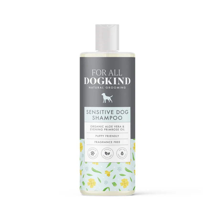 For All DogKind Simply Calming Shampoo for Sensitive Skin & Coats – 250ml bottle