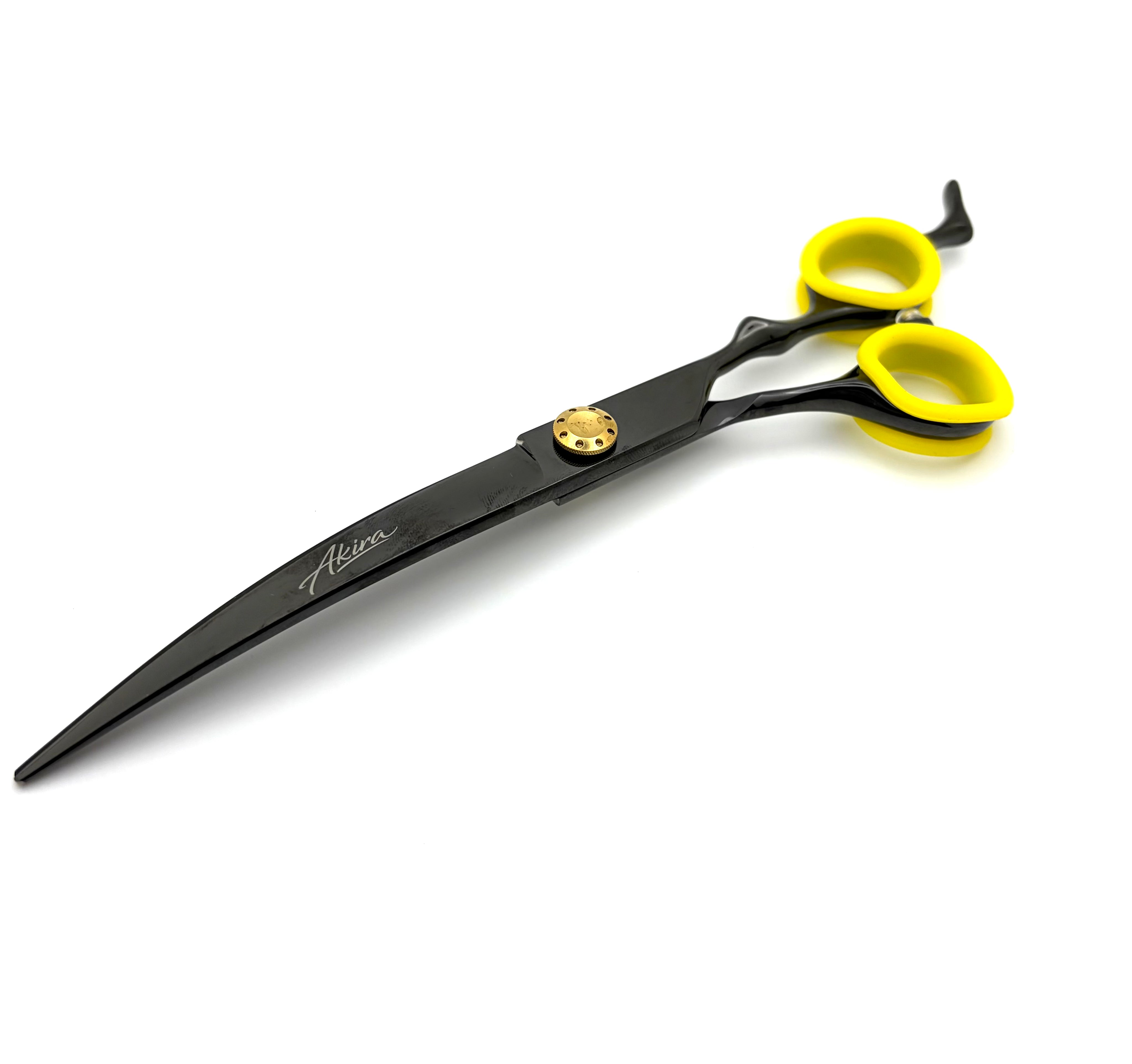 Akira Onyx Dog Grooming Scissor Set 7.5" - Right Handed - Yorkshire Sharpening