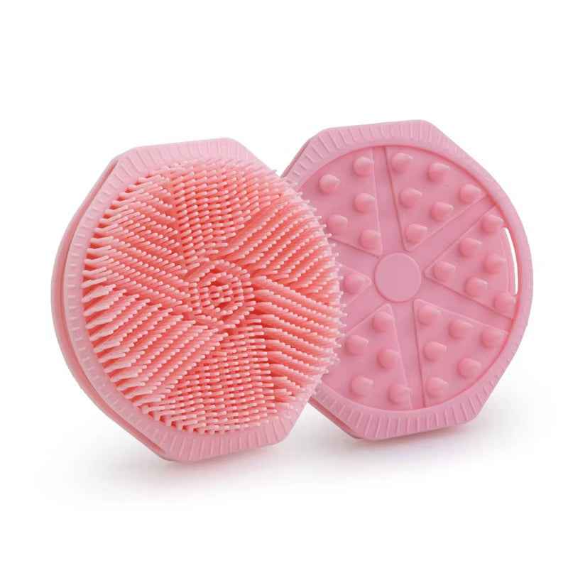 Double sided silicone brush