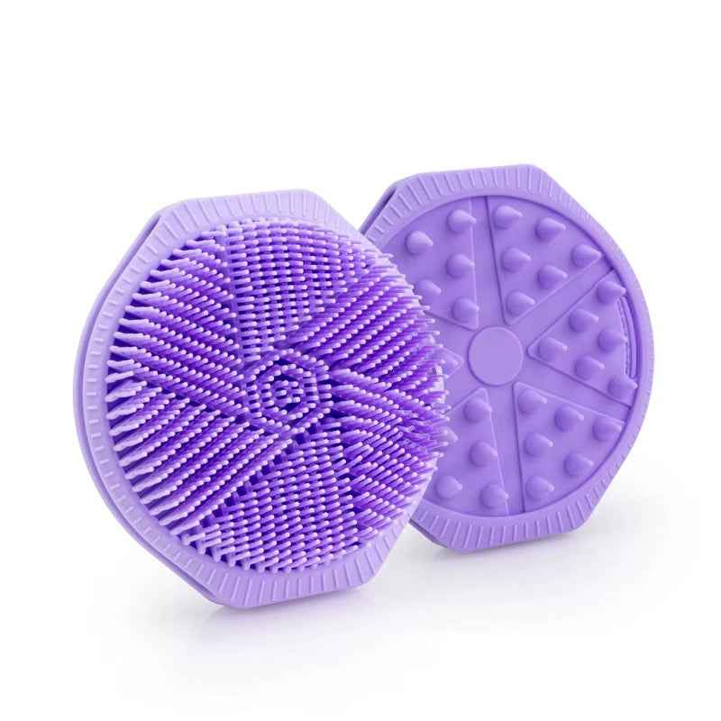 Double sided silicone brush