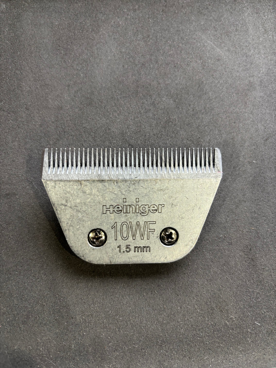 Used Heiniger 10WF 1.5mm blade - (67)