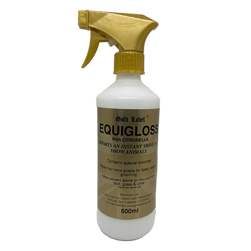 Gold Label Equigloss 500ml