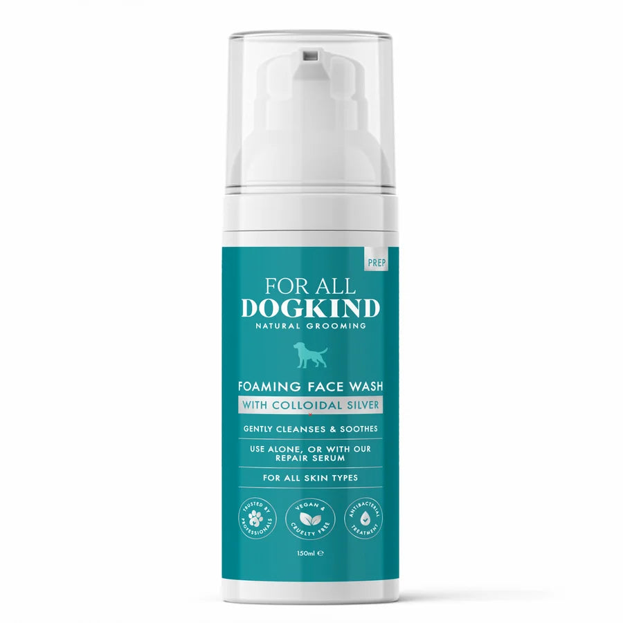 For All DogKind Foaming Face Wash with Colloidal Silver 150ml