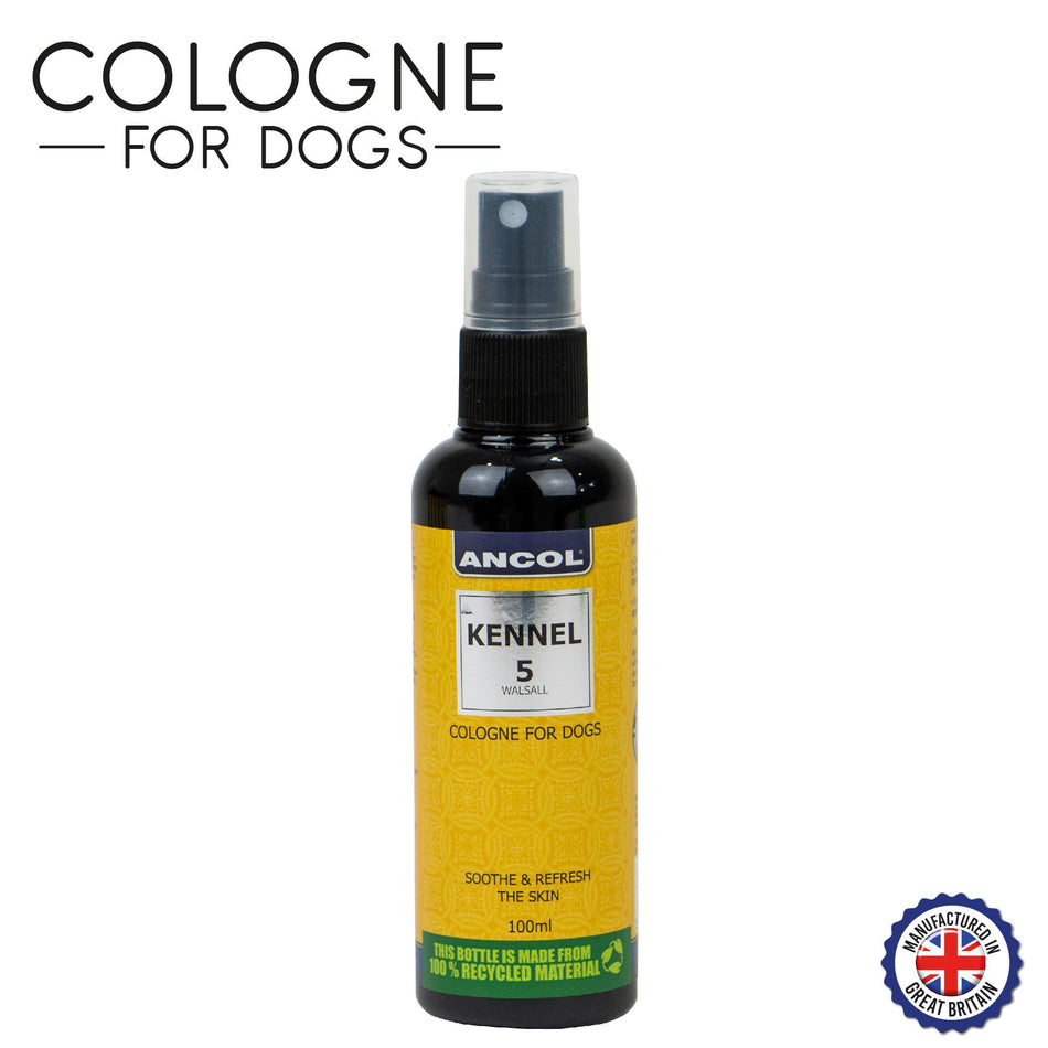 Ancol Dog Cologne Kennel 5 Dog 100ml
