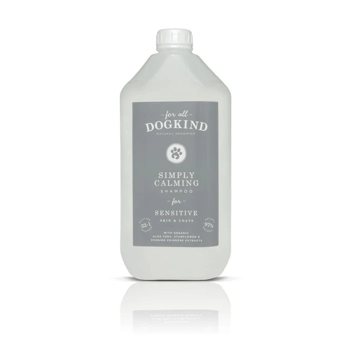 For All DogKind Simply Calming Shampoo for Sensitive Skin & Coats – 5 litre bottle