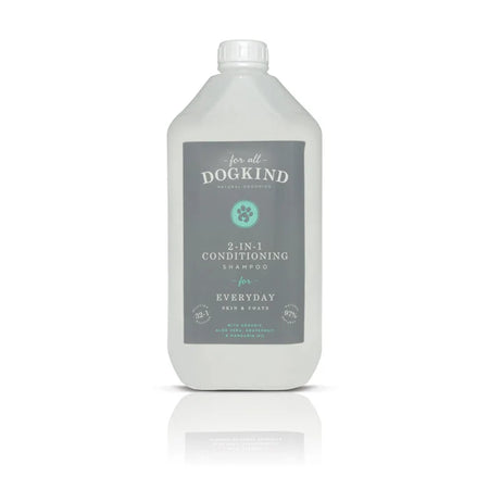 For All DogKind 2-in-1 Conditioning Shampoo for Everyday Skin & Coats – 5 litre bottle